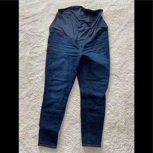 Size 31 over belly Madewell maternity jeans